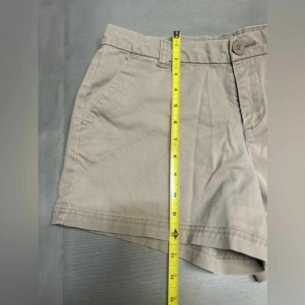 BCG Women’s Khaki Cinco Shorts With‎ Pockets Size 8